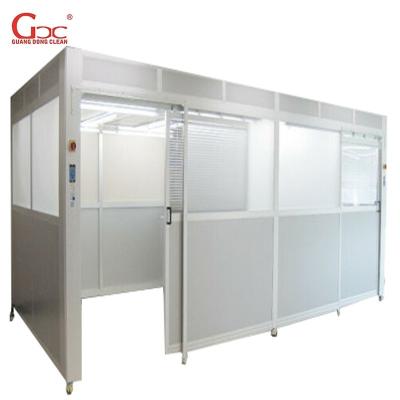 Dust Free Class 1K 3pcs FFU 15m2 Prefab Cleanroom