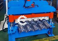 Petit pain coloré en acier vitré de tuile de toit formant la machine PPGI