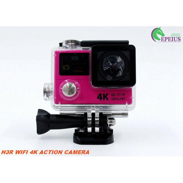 Ultra Hd 4k Action Camera With H3R Dual Screen ,170 Degree Lens Remote Control