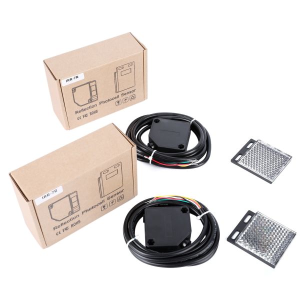 Retro-Reflective Infrared Detector IRR-7R | Compatible with Garage Door Openers 7m