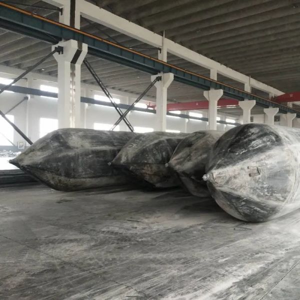 7m Inflatable Marine Airbags Versatile Fast Launch Shock Absorption Puncture Proof