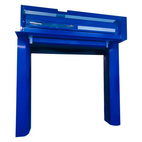 Пищевая промышленность складная тяжелая работа роликовая жалюзи дверь оцинкованная сталь гибкая пена