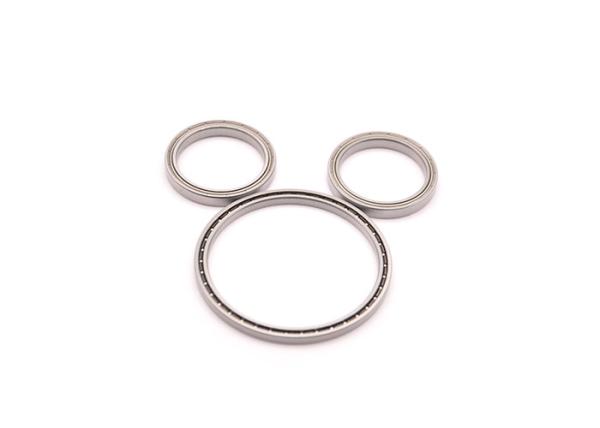 Deep Groove Thin Wall Ball Bearings 6704ZZ 20*27*4mm Z1 - Z4 Noisy Level