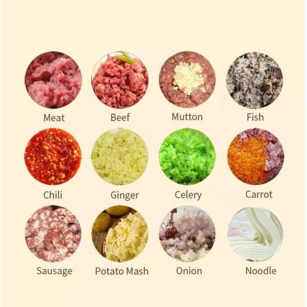 2025 Venta en caliente Máquina eléctrica de trituración de carne de acero inoxidable Máquina de procesamiento de carne Trituración de carne