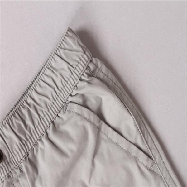 Pure Cotton Mens Casual Shorts With Elastic Waist 6/12-5T Size