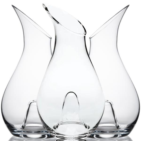 OEM High Capacity Crystal Glass Handmade Glass Water Carafe Set