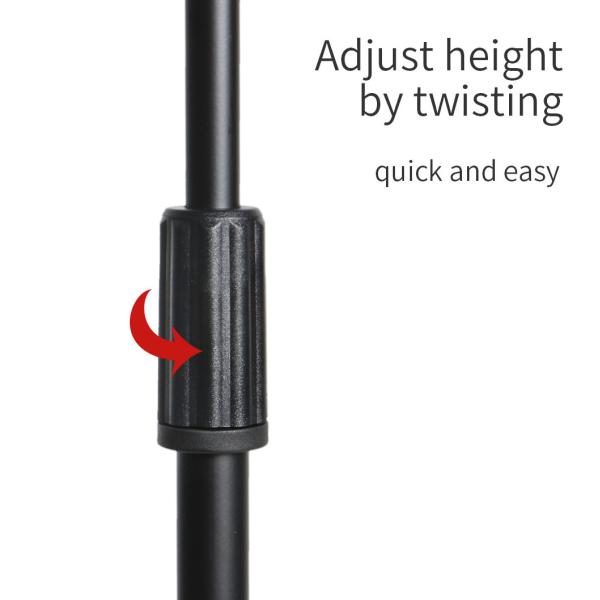 185cm Desktop Mic Stand With Boom