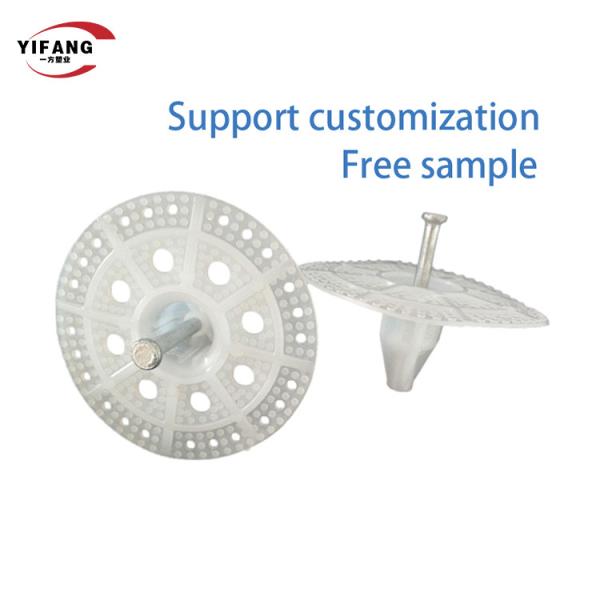 Пластиковая изоляция стены 47mm ставит отладку на якорь для, который подвергли действию стены