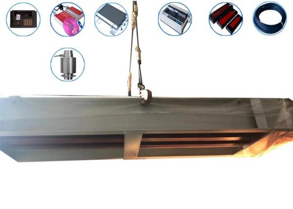 Heavy Duty 4m Truck Axle Scale , 80T Portable Car Scales