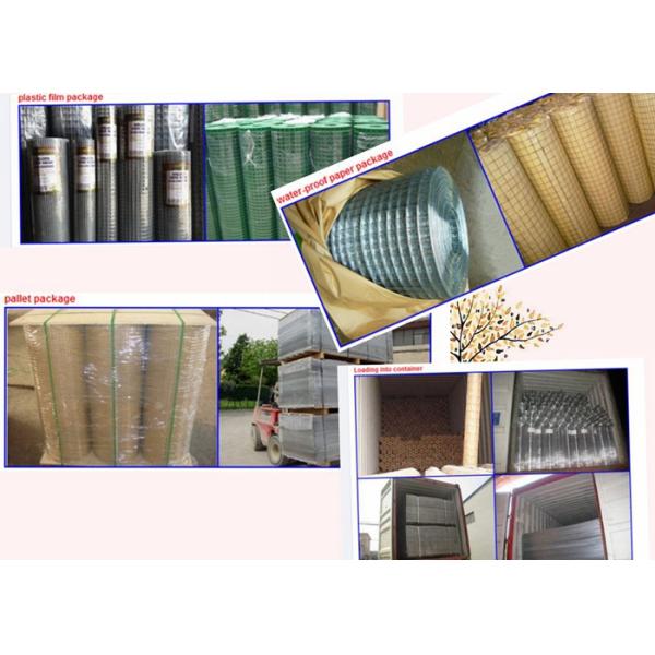 Hot Dipped Galvanized Welded Wire Mesh Panel Oxidation Resistance