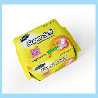 OEM personnalisé Femmes sous-vêtements de menstruation Super absorption à usage unique en coton blanc serviettes hygiéniques menstruelles