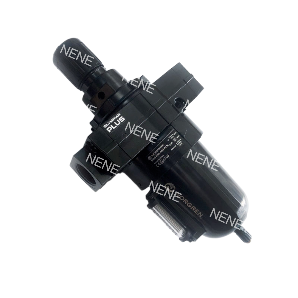 Olympian Plus Filter/regulator B68G-6AK-MR3-RLN 3/4 PTF 40µm 0.4-8 Bar Manual Drain Without Gauge NORGREN