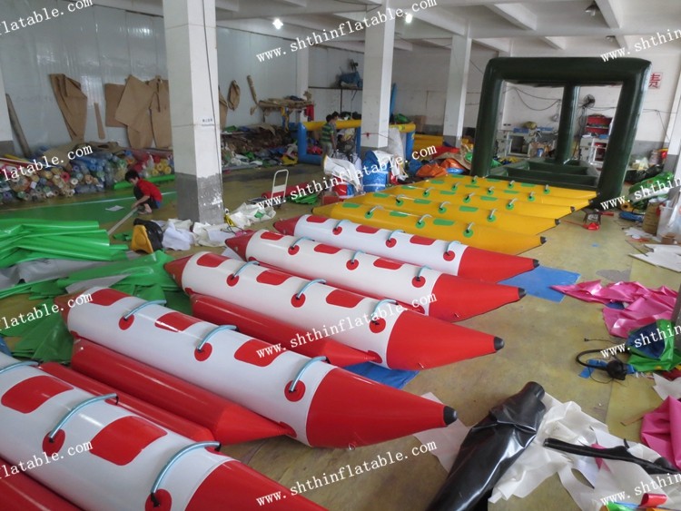 Low Price Single Tube Inflatable Banana Boat,water Banana Boat Agua Inflable
