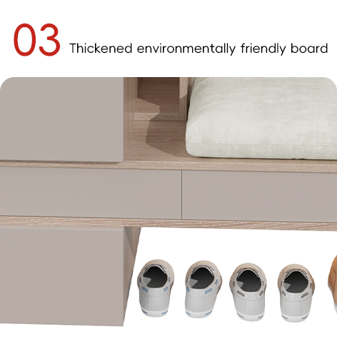 Книжный шкаф для обуви с дизайном лампового ремня