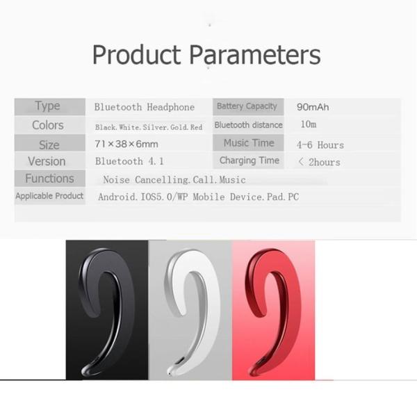 Наушника спорт наушников наушников наушников Bluetooth костной проводимости шлемофон беспроводного бесшнурового хэндс-фри с Mic