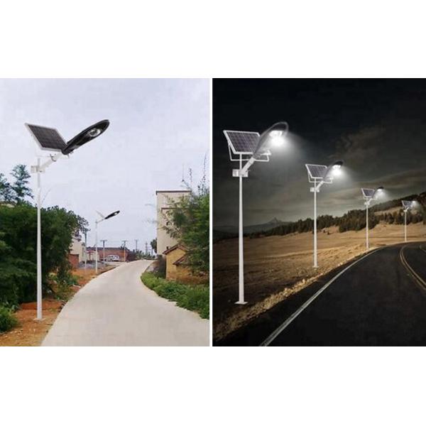 Dustproof Solar Led Parking Lot Lights High Power Efficient IP65 100W COB