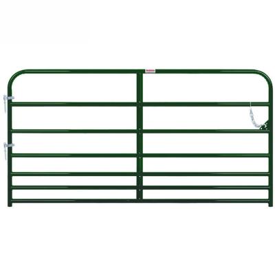 Powder Coating Green Farm Gate Horse Panel Fence For Round Yard