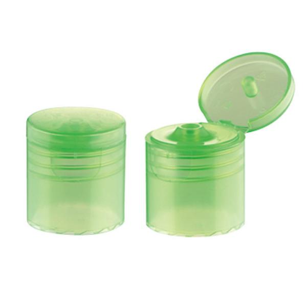 JL-CP102 18 20 24 28 410 415 Plastic Flip Top Caps Smooth Screw Shampoo PP