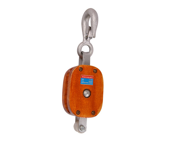 JTWP-A1 Regular Wood Pulley(single wheel with hook)