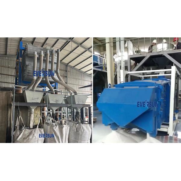 Высокоэффективные 1 - 8 экрановые палубы прямоугольный вибрационный фильтр для тонких материалов