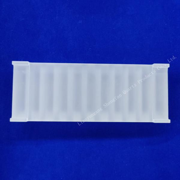 Large Size Quartz Insulation Block Groove Cleaning Ark Factory Custom Corrosion Resistant High Performance