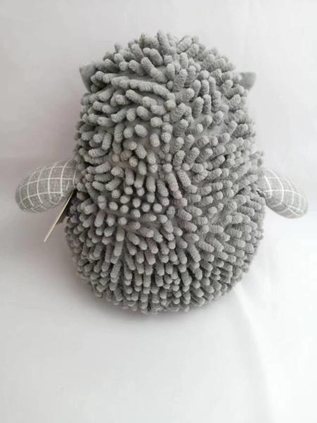 Stuffed Animal Hedgehog Toy Chenille And PP Cotton Filling Cute Baby Comfort Toy OEM ODM