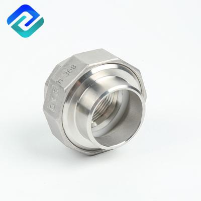 Lost Wax 200C Hexagon Stainless Steel Tube Fittings Ss Socket Weld Fittings