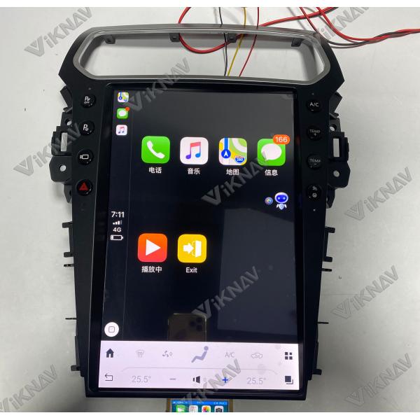 Viknav 13,6 дюйма Авторадио Android 2016 Ford Explorer Радио мультимедиа Радио GPS-навигатор