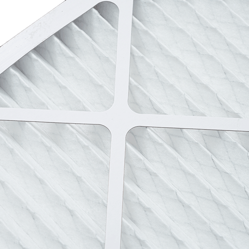 Customized cardboard frame Pleated Furnace Filter for Hvac air Filter
