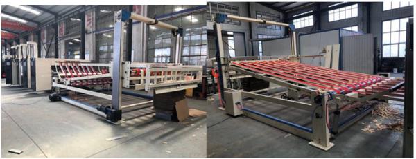 High Speed Printing Slotting Machine With Stacker , Printer Slotter Machine