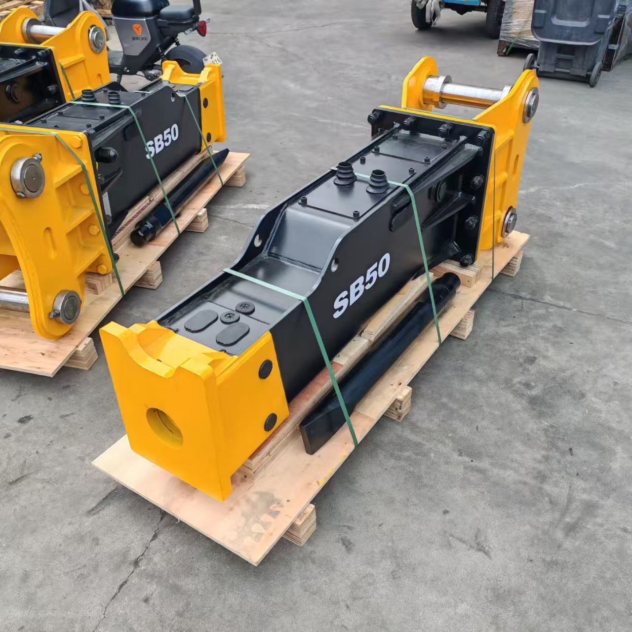 SB50 10-12T Excavator Hydraulic Rock Breaker Low Noise For Quarrying