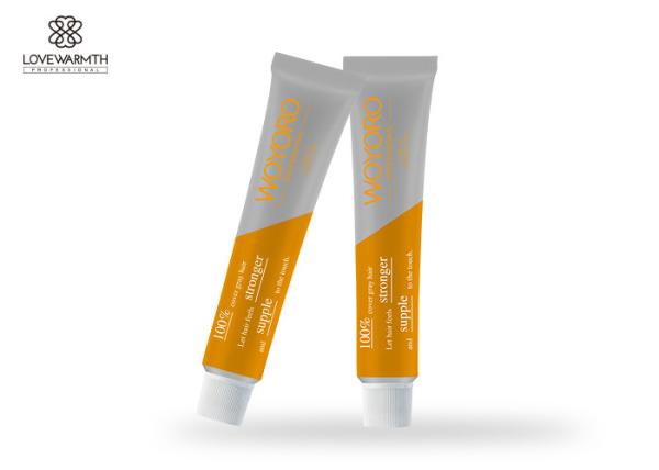 Scalp Comfortable Permanent Hair Color Cream 100 % Cover Gray Hair For Female / Male