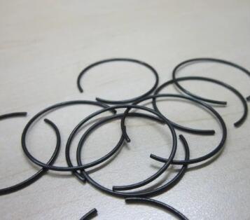 6h Tolerance Metal Dowel Pins DIN7993A Roundwire Snap Rings For Shaft