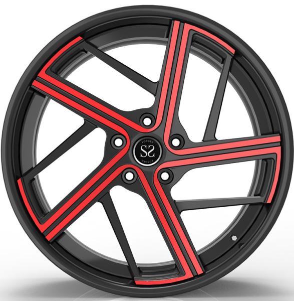 2-piece forged 5x112 deep dish concave alloy aftermarket wheels for Auid A8 5x112