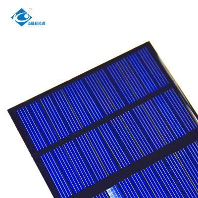 1.3W Epoxy Resin Solar Panel 12V Customized Poly Solar Panel ZW-85115-12V Mini Solar Light Charger