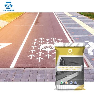 Fading Resistant Reflective Highway Paint Impact Resistance Water Retardant Whiteness Above 80