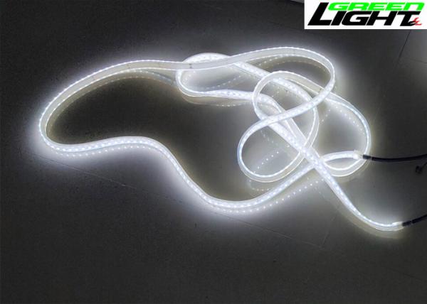IP68 Waterproof Flexible Led Strip Lights , Led Flex Strip Rope Light Priority Silicon