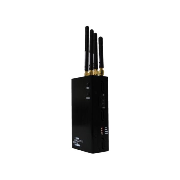 4G 2400mhz 4 Antennas Portable Cell Phone Jammer / Blocker / Shield Device