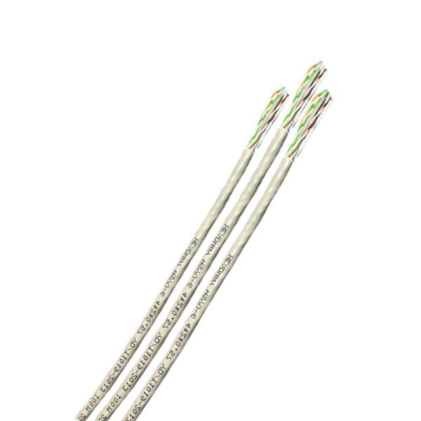 Data Transfer with Multicore RJ45 Network Connector and Network Fiber Optic Equipment