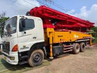 En 2012 Sany HINO Chasis 46 metros Caminos de bombeo de hormigón 5 cilindros y 5 mástiles