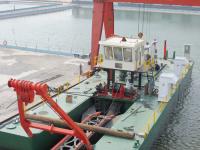 Nigéria Dredger de rio de 10 polegadas Máquina para extração de areia / ouro / extração de pedras preciosas