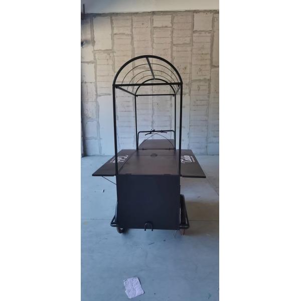 Field Maintenance Full Kitchen Outdoor Mobile Tricycle Food Truck for 1-2 People