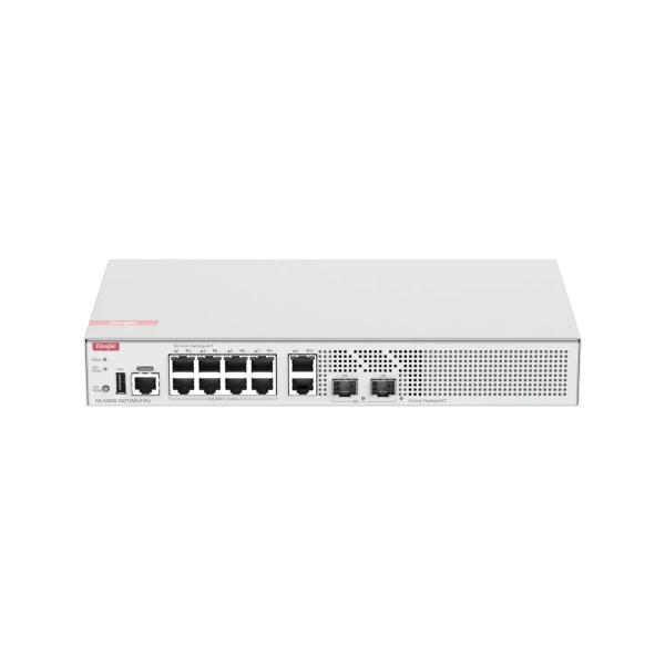 Puertos 10G de alto rendimiento capa 2 de gestión Ruijie Switch RG-S3000-10GT2MS-P-RU
