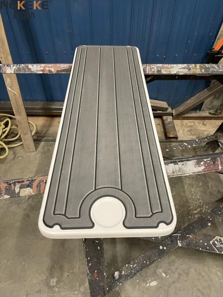 6mm Thickness 3000-Hour UV Resistant Self-Adhesive Marine EVA Flooring Boat Deck Mat for Mastercraft X15 Cockpit