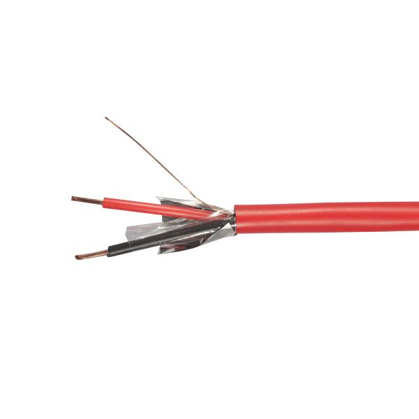 Fire Alarm Cable Shield Al/Foil 2x0.5mm2 -Screened Unscreened 1.5mm Fire Resistant Cable