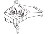 Válvula de control de transmisión de transmisión manual de aluminio / plástico de la serie 923