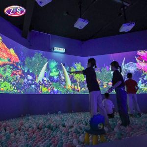 Dynamic Motion Capture Immersive Large Screen Wall Projection games for Event