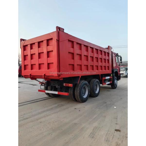 HOWO 375 Used Dump Truck 2019 Secondhand HOWO 6*4 8*4 Tipper Truck good condition