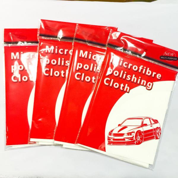 1.0 mM High Water Absorption Microfibre Polishing Cloth For Cars