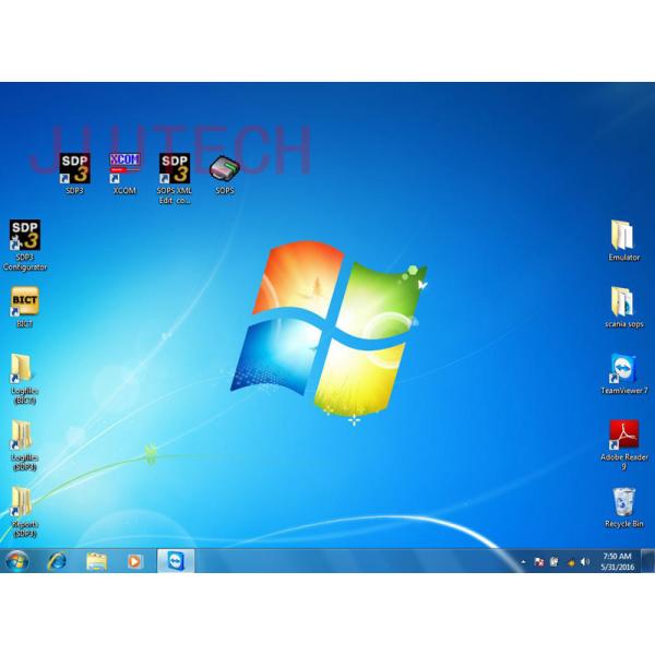 Escáner de diagnóstico de Scania VCI3 del sistema completo del escáner del camión resistente de Scania VCI3